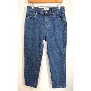 Everlane The Original Cheeky Jeans Womens crop size 30 organic cotton denim‎ EUC
